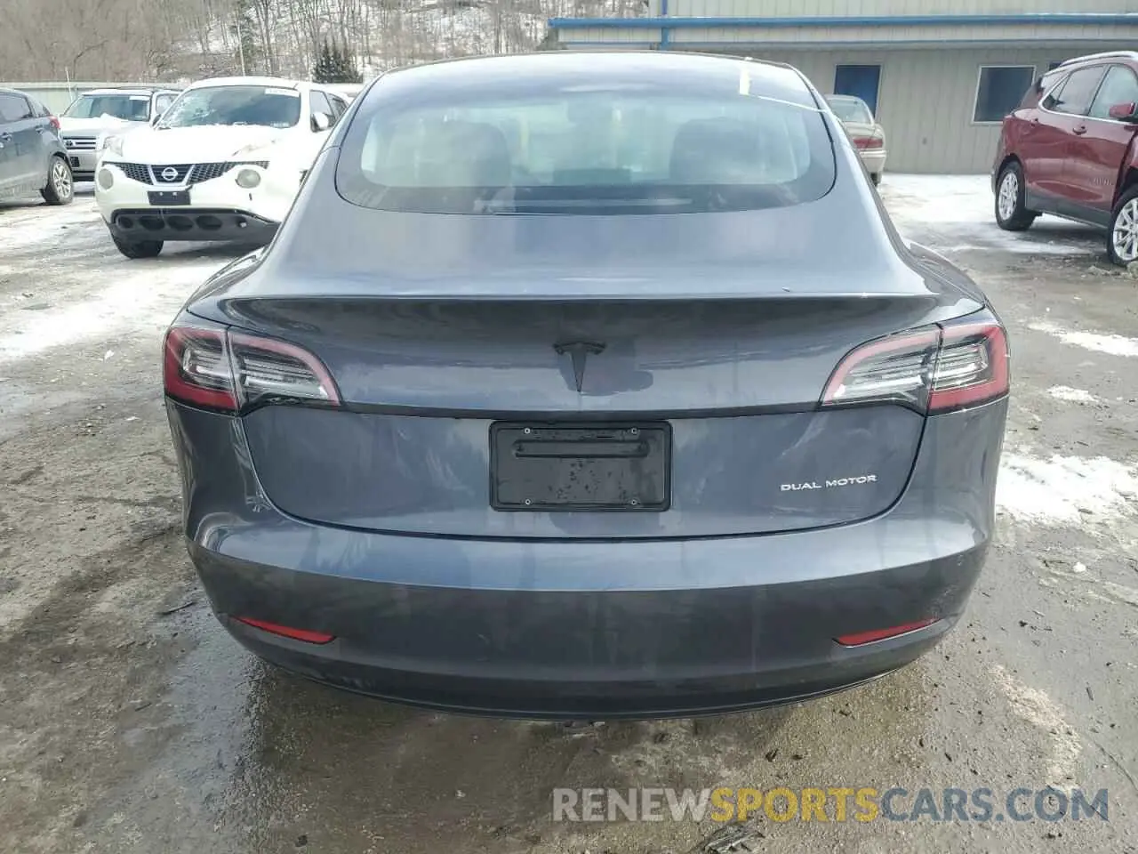 6 fotografías del automóvil dañado 5YJ3E1EB7NF259656 TESLA MODEL 3 2022