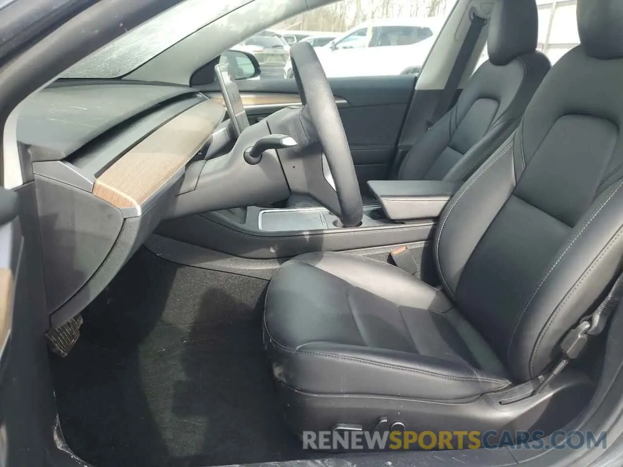 7 fotografías del automóvil dañado 5YJ3E1EB7NF259656 TESLA MODEL 3 2022