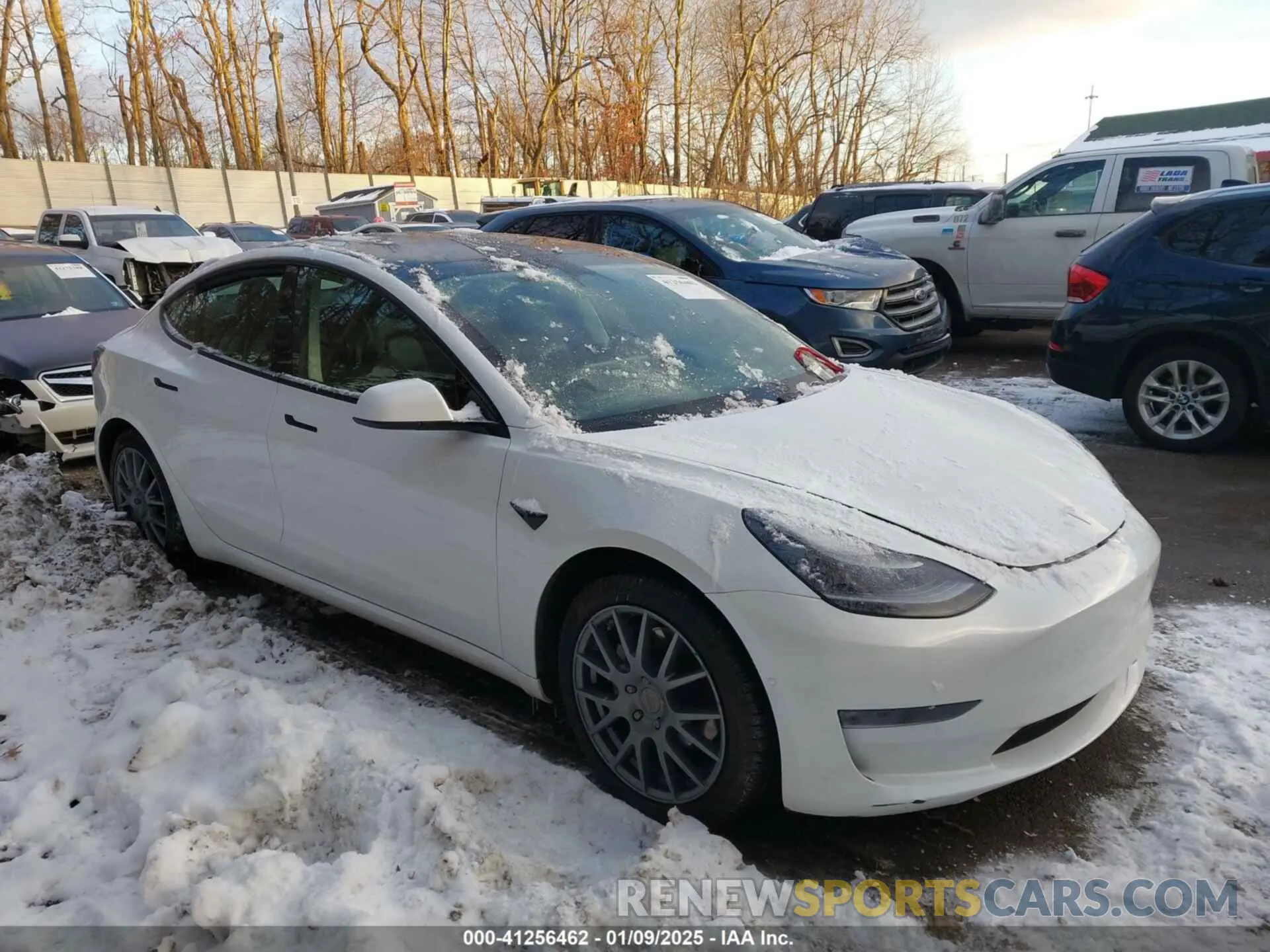 1 fotografías del automóvil dañado 5YJ3E1EB7NF283763 TESLA MODEL 3 2022