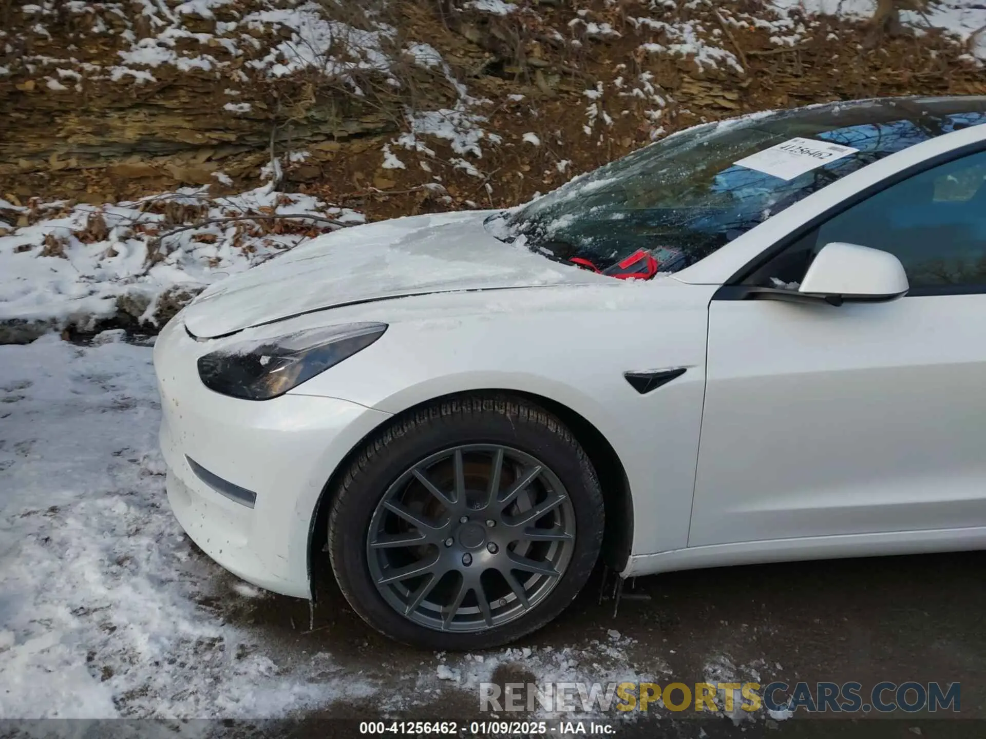 21 fotografías del automóvil dañado 5YJ3E1EB7NF283763 TESLA MODEL 3 2022