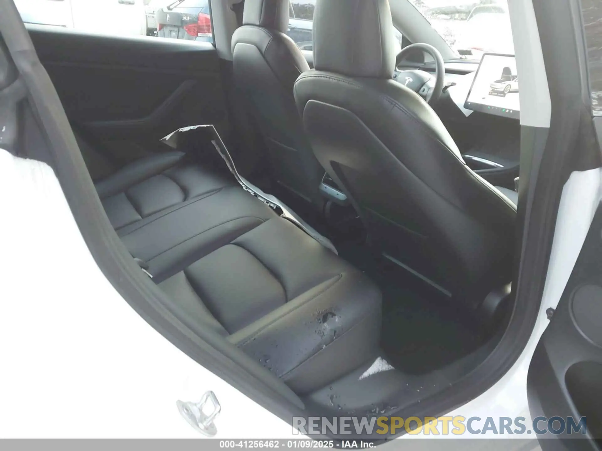 8 fotografías del automóvil dañado 5YJ3E1EB7NF283763 TESLA MODEL 3 2022