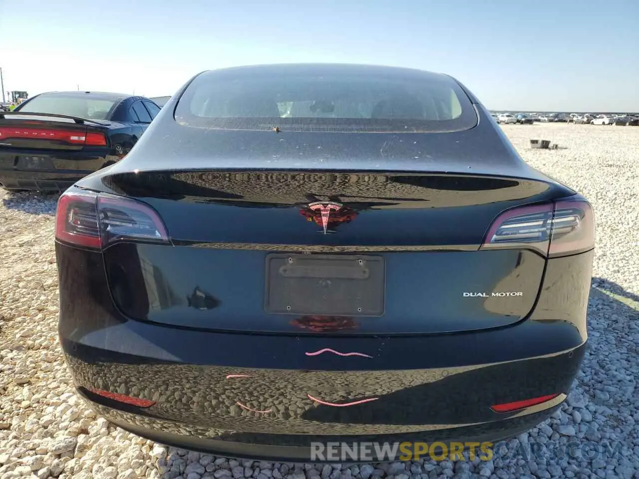 6 fotografías del automóvil dañado 5YJ3E1EB7NF287540 TESLA MODEL 3 2022