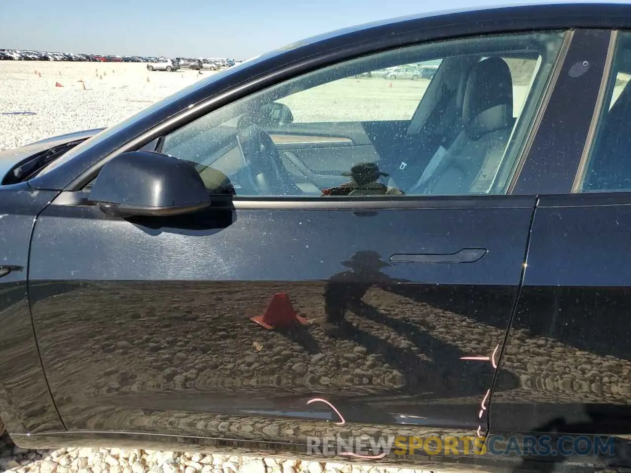 7 fotografías del automóvil dañado 5YJ3E1EB7NF287540 TESLA MODEL 3 2022