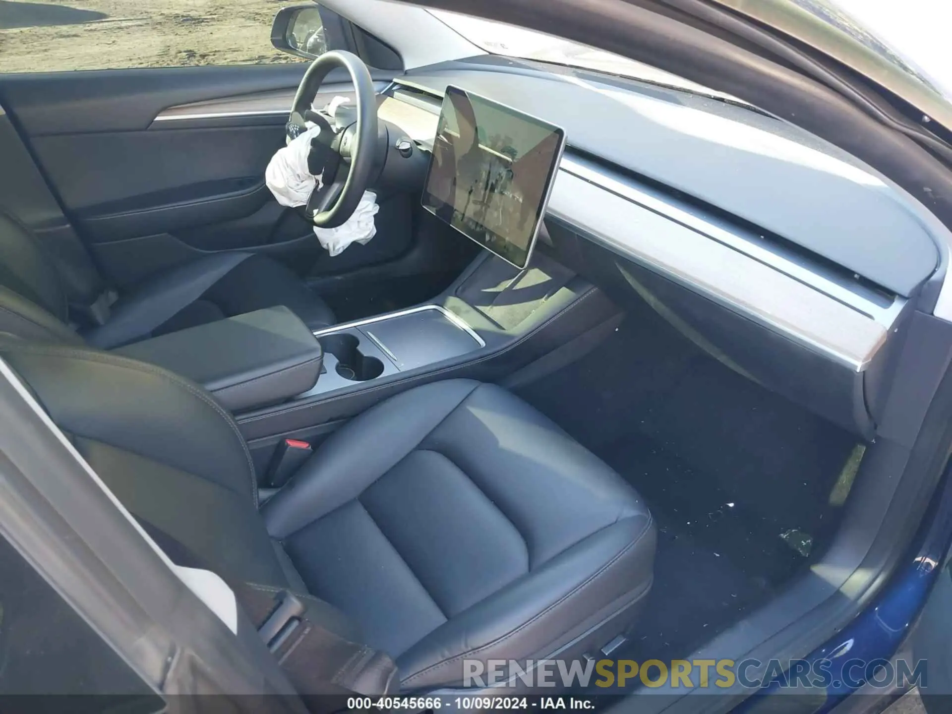 5 fotografías del automóvil dañado 5YJ3E1EB7NF289420 TESLA MODEL 3 2022