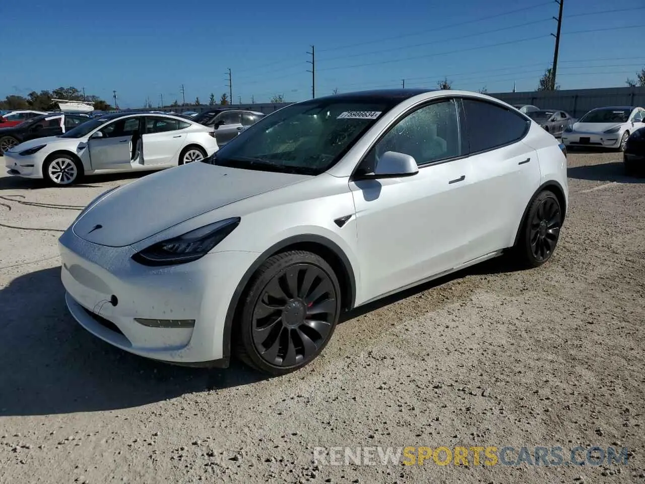 1 fotografías del automóvil dañado 5YJ3E1EB7NF320648 TESLA MODEL 3 2022