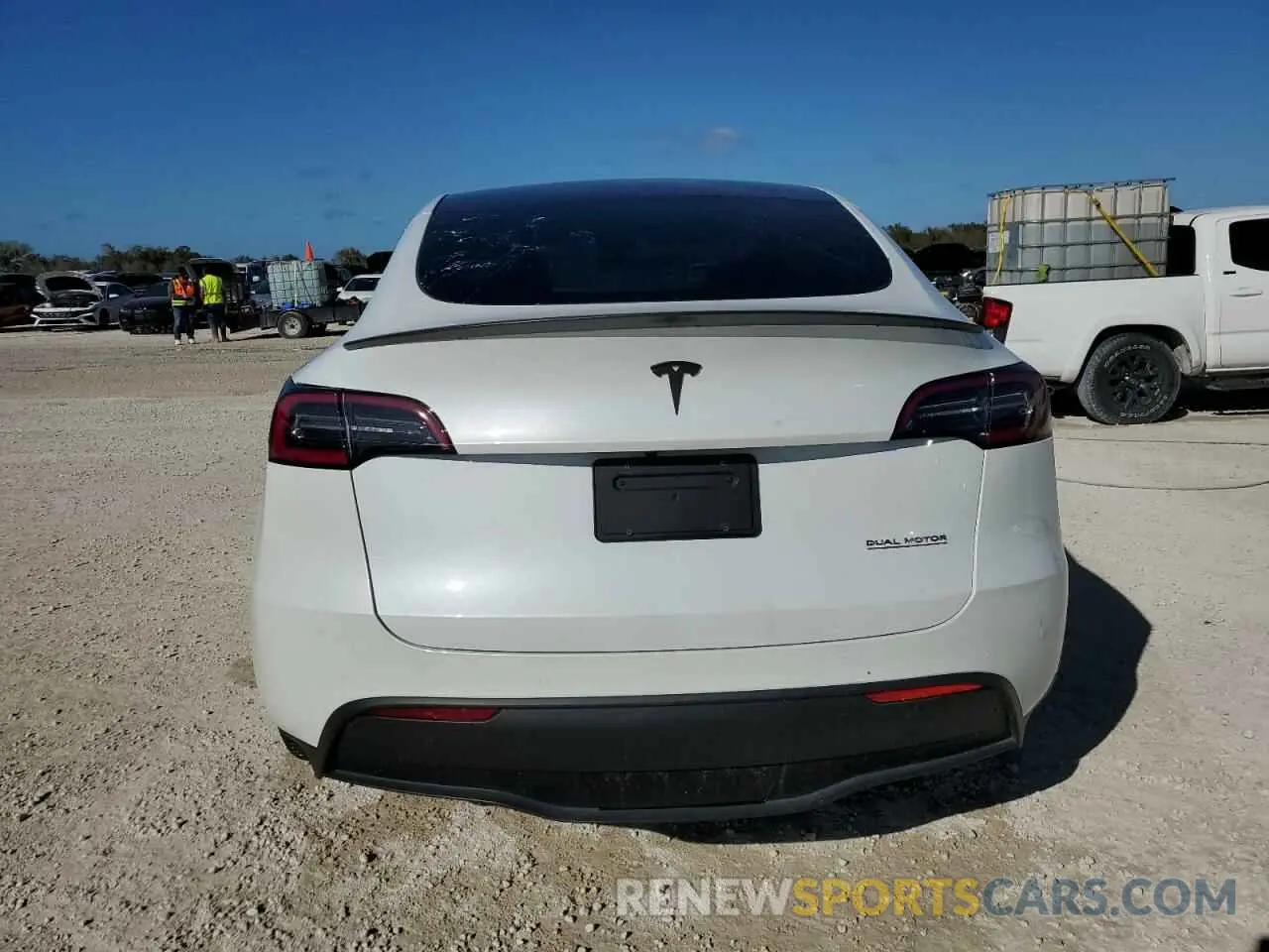 6 fotografías del automóvil dañado 5YJ3E1EB7NF320648 TESLA MODEL 3 2022