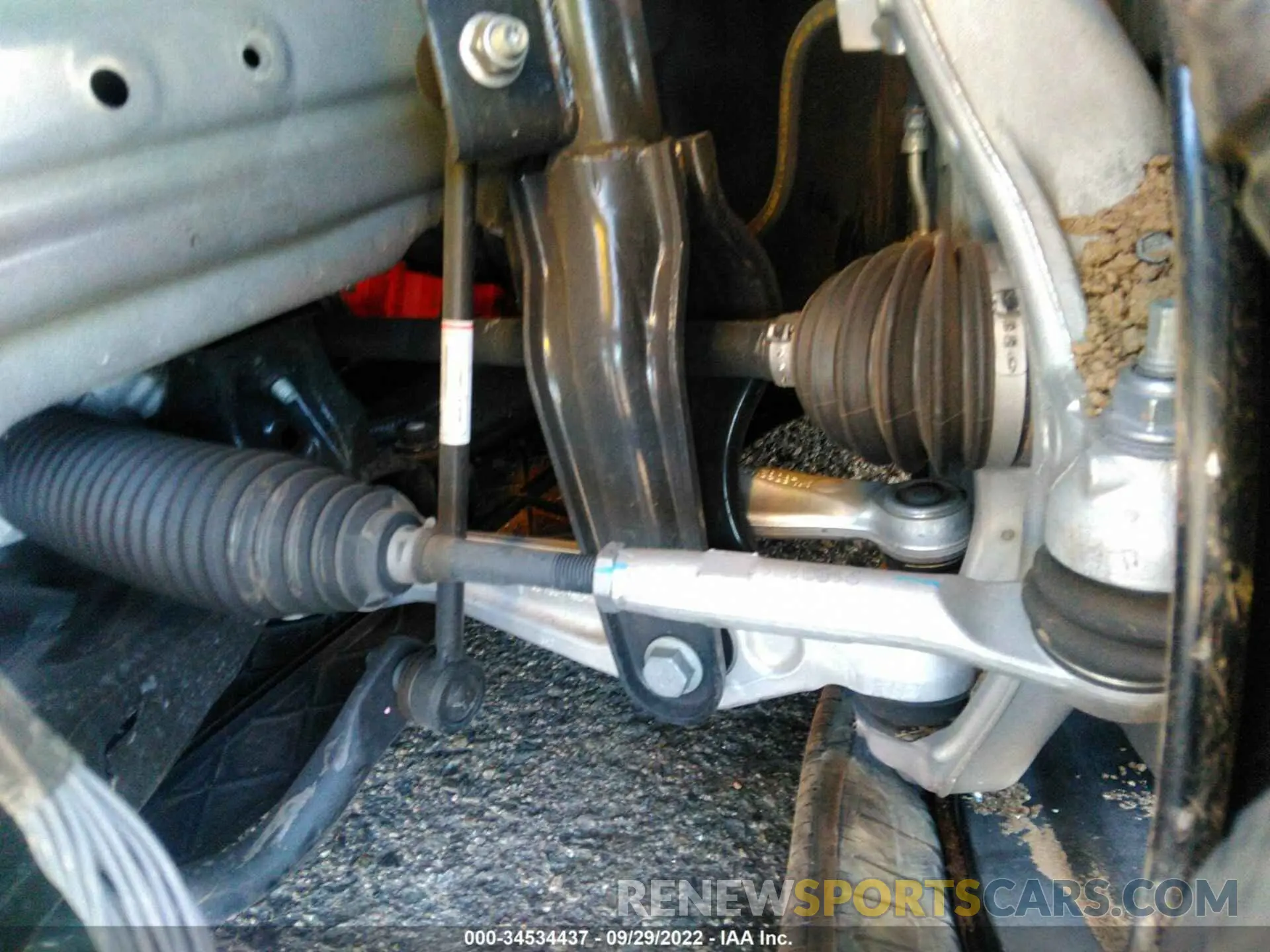 11 fotografías del automóvil dañado 5YJ3E1EB8NF134455 TESLA MODEL 3 2022