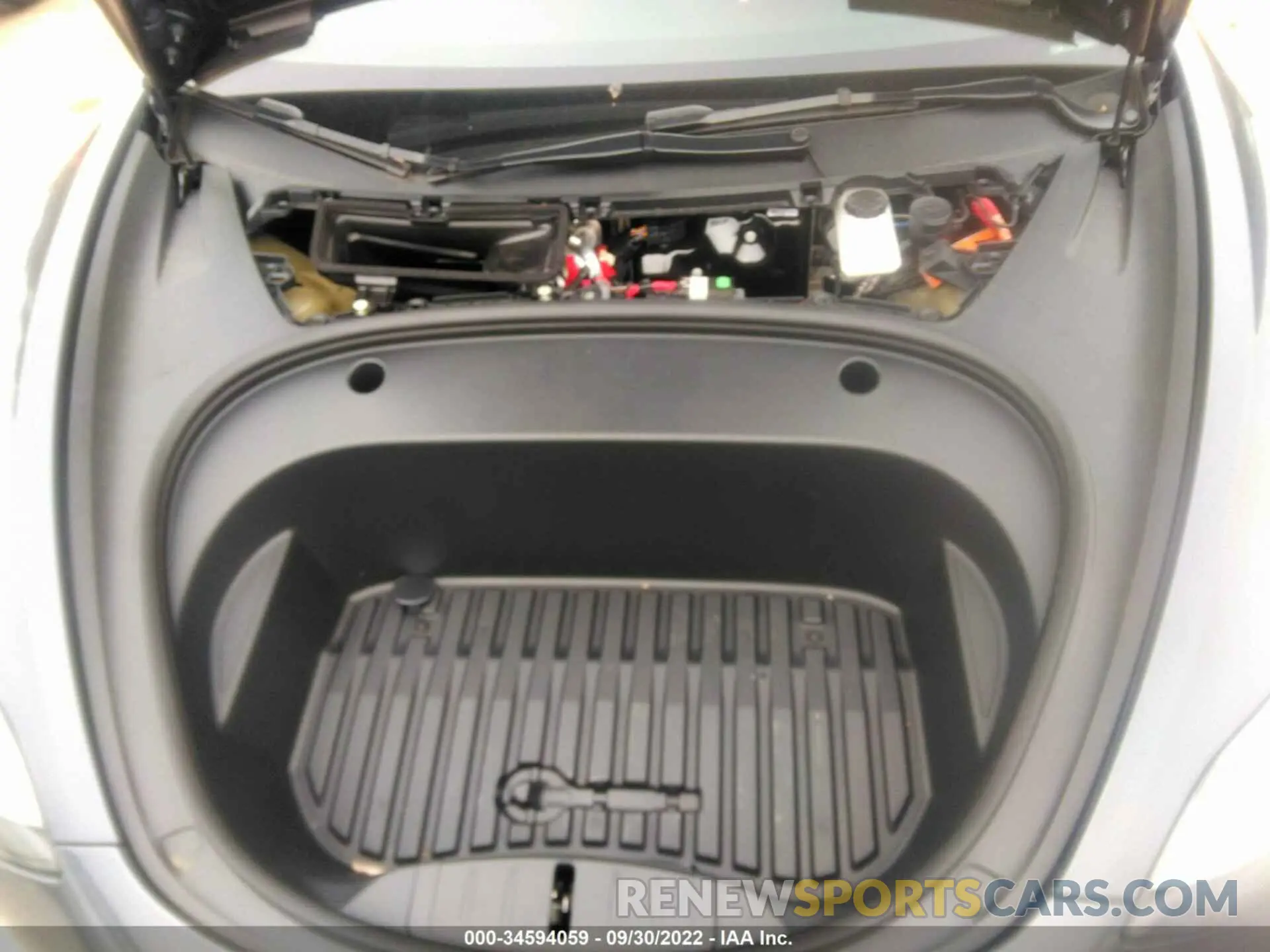 10 fotografías del automóvil dañado 5YJ3E1EB8NF164474 TESLA MODEL 3 2022