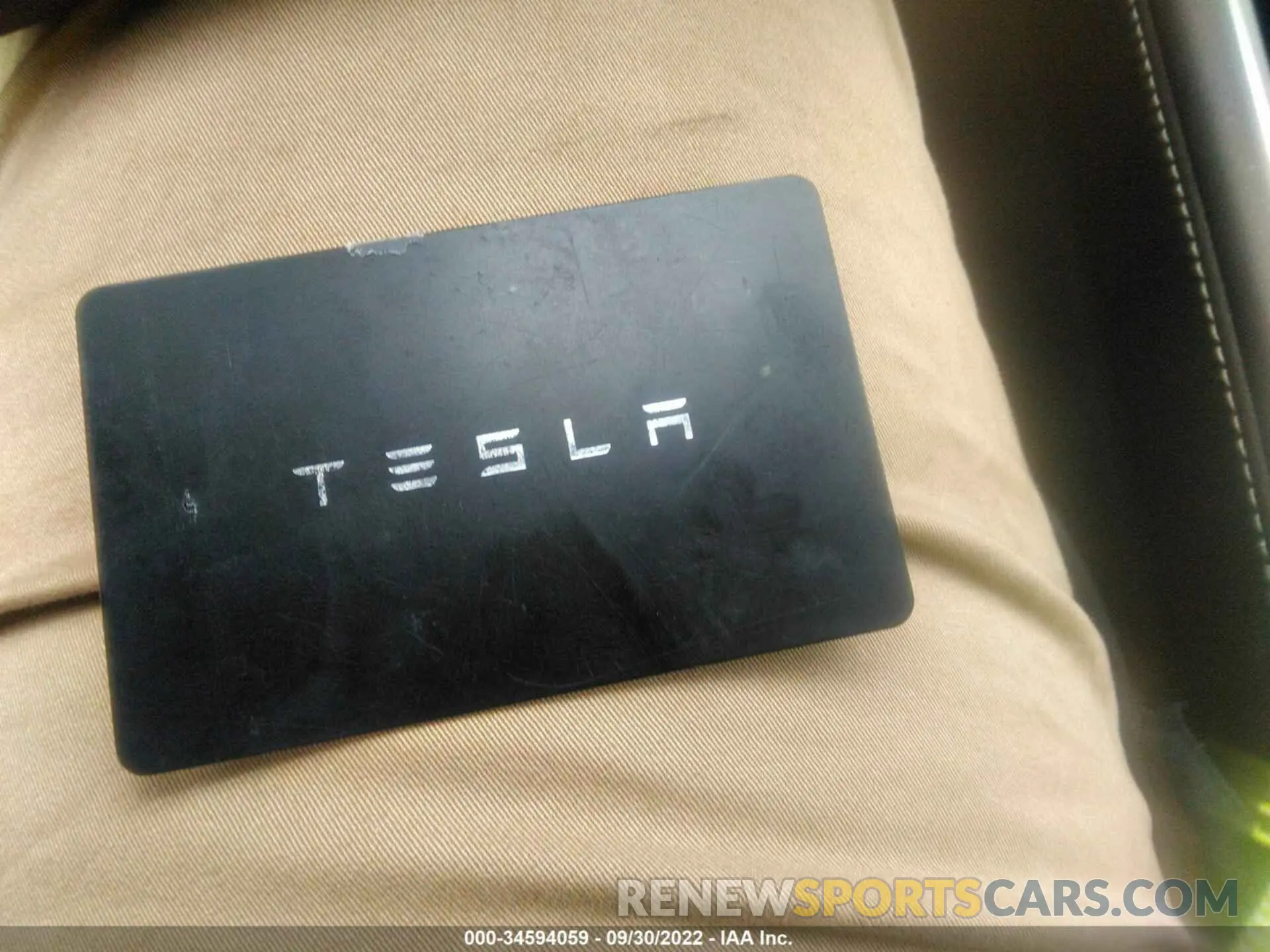 11 fotografías del automóvil dañado 5YJ3E1EB8NF164474 TESLA MODEL 3 2022