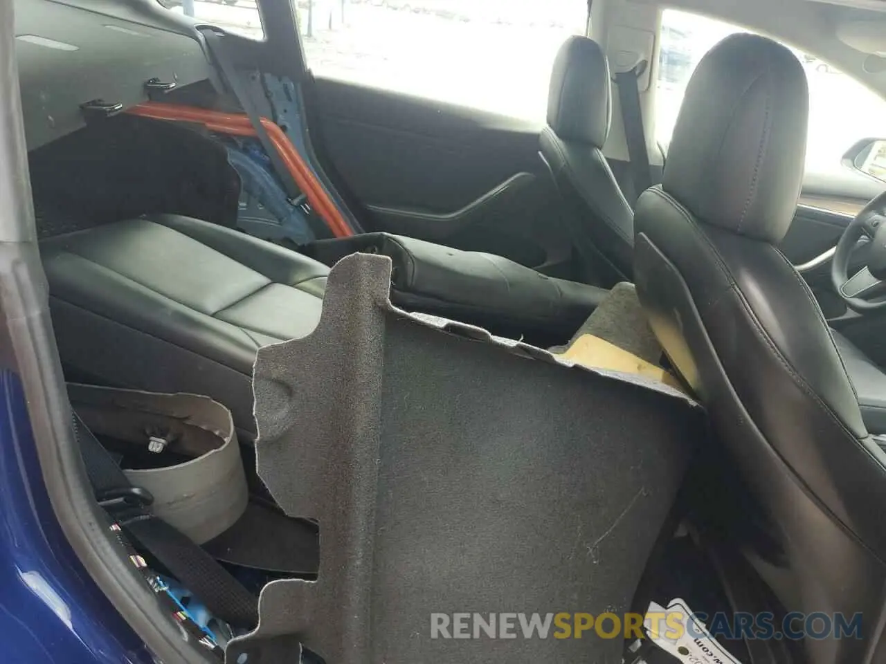 10 fotografías del automóvil dañado 5YJ3E1EB8NF188029 TESLA MODEL 3 2022