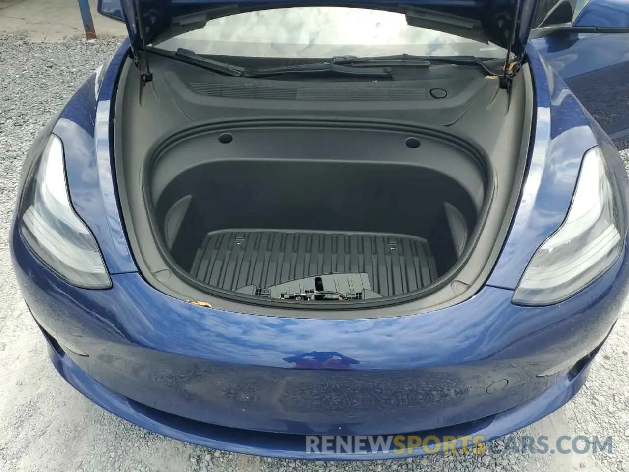 11 fotografías del automóvil dañado 5YJ3E1EB8NF188029 TESLA MODEL 3 2022