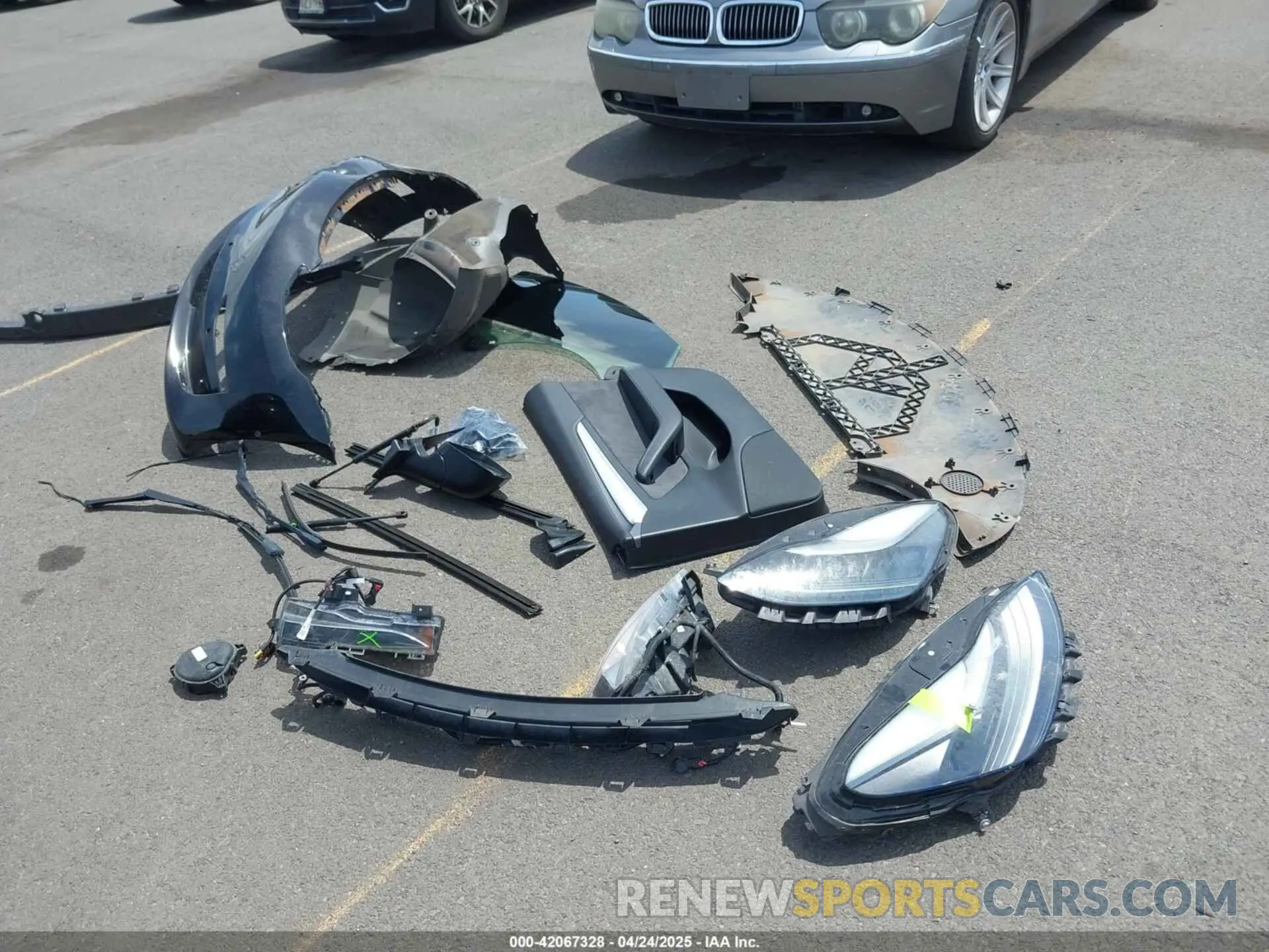 12 fotografías del automóvil dañado 5YJ3E1EB8NF197023 TESLA MODEL 3 2022