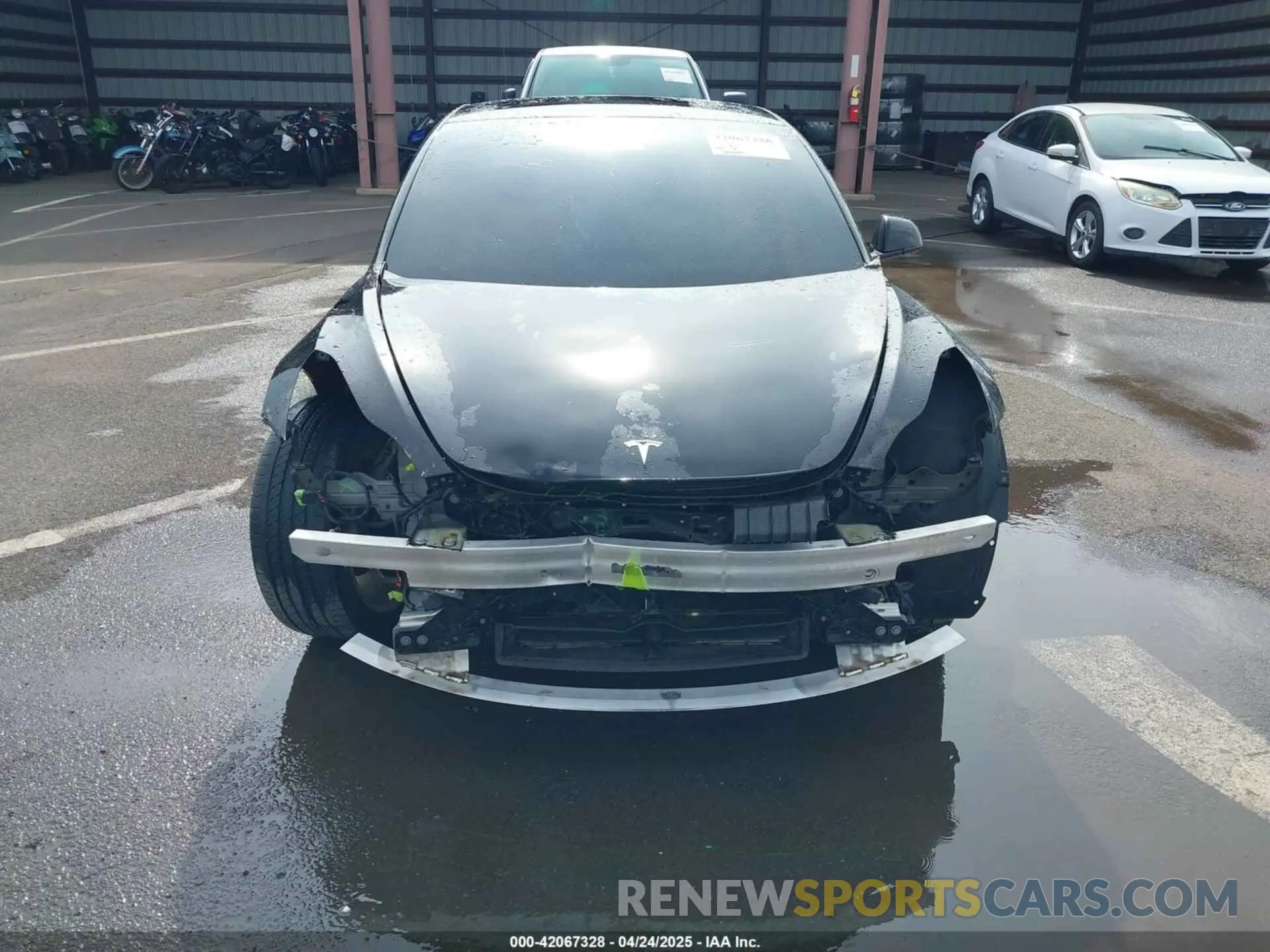 13 fotografías del automóvil dañado 5YJ3E1EB8NF197023 TESLA MODEL 3 2022