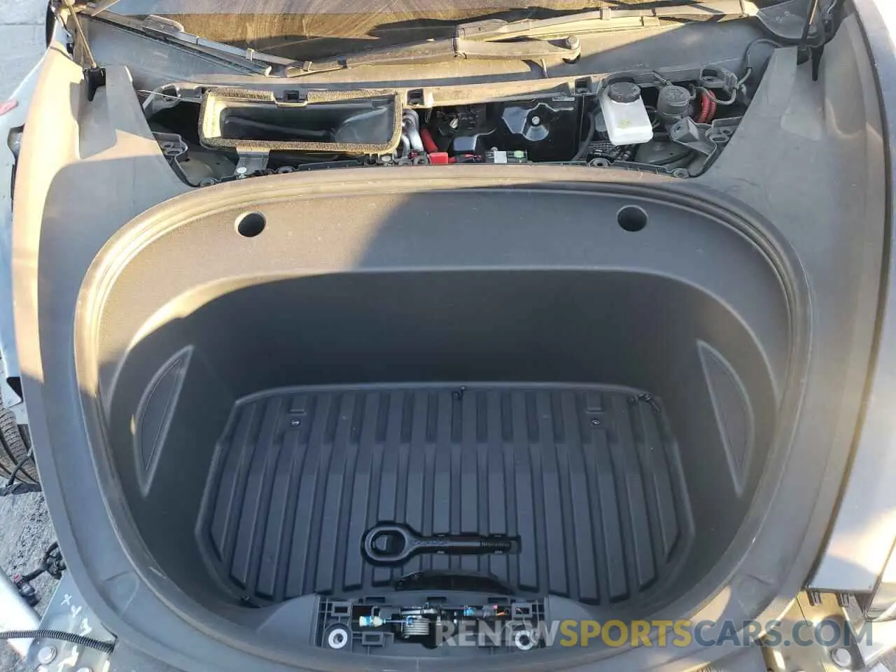 11 fotografías del automóvil dañado 5YJ3E1EB8NF202091 TESLA MODEL 3 2022
