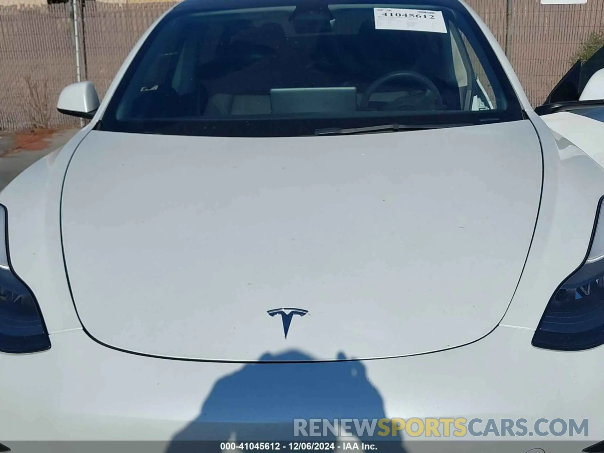 10 fotografías del automóvil dañado 5YJ3E1EB8NF212071 TESLA MODEL 3 2022