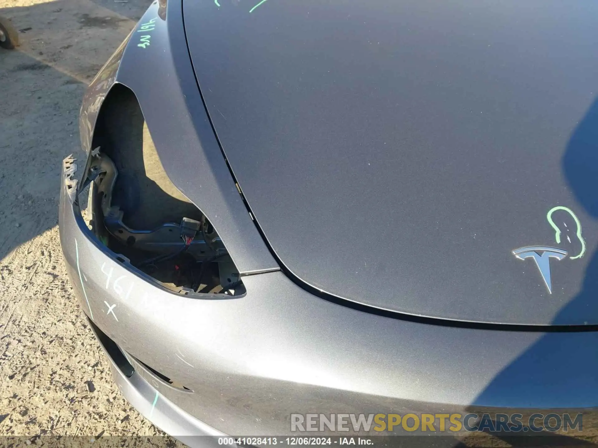 20 fotografías del automóvil dañado 5YJ3E1EB8NF255597 TESLA MODEL 3 2022