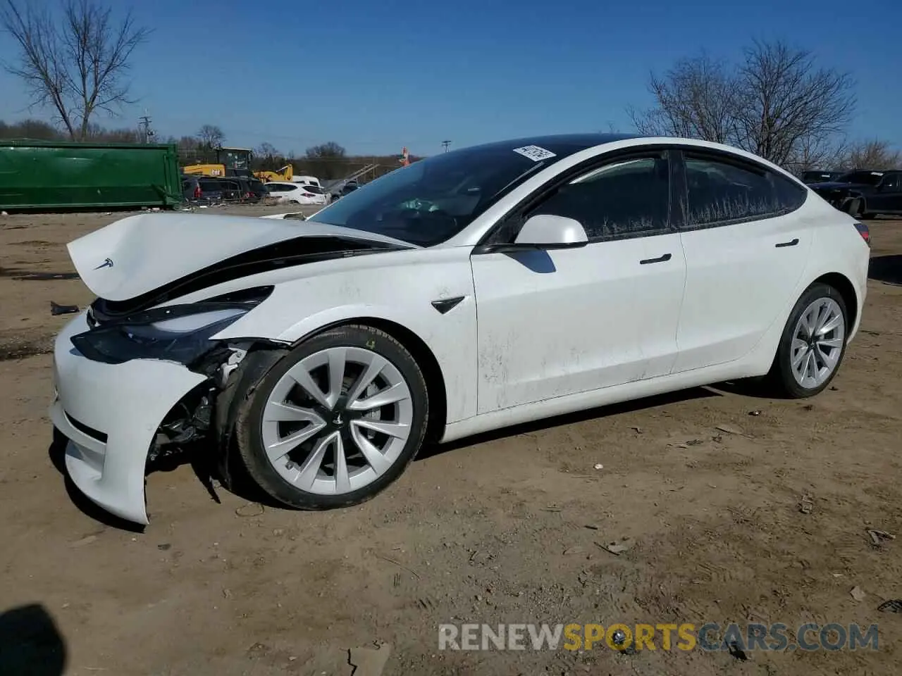 1 fotografías del automóvil dañado 5YJ3E1EB8NF273050 TESLA MODEL 3 2022