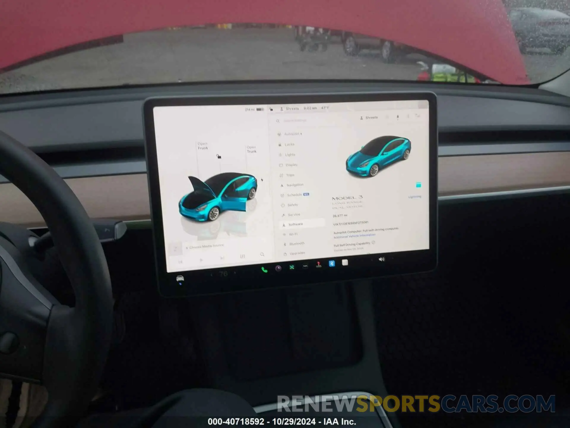 18 fotografías del automóvil dañado 5YJ3E1EB8NF273081 TESLA MODEL 3 2022