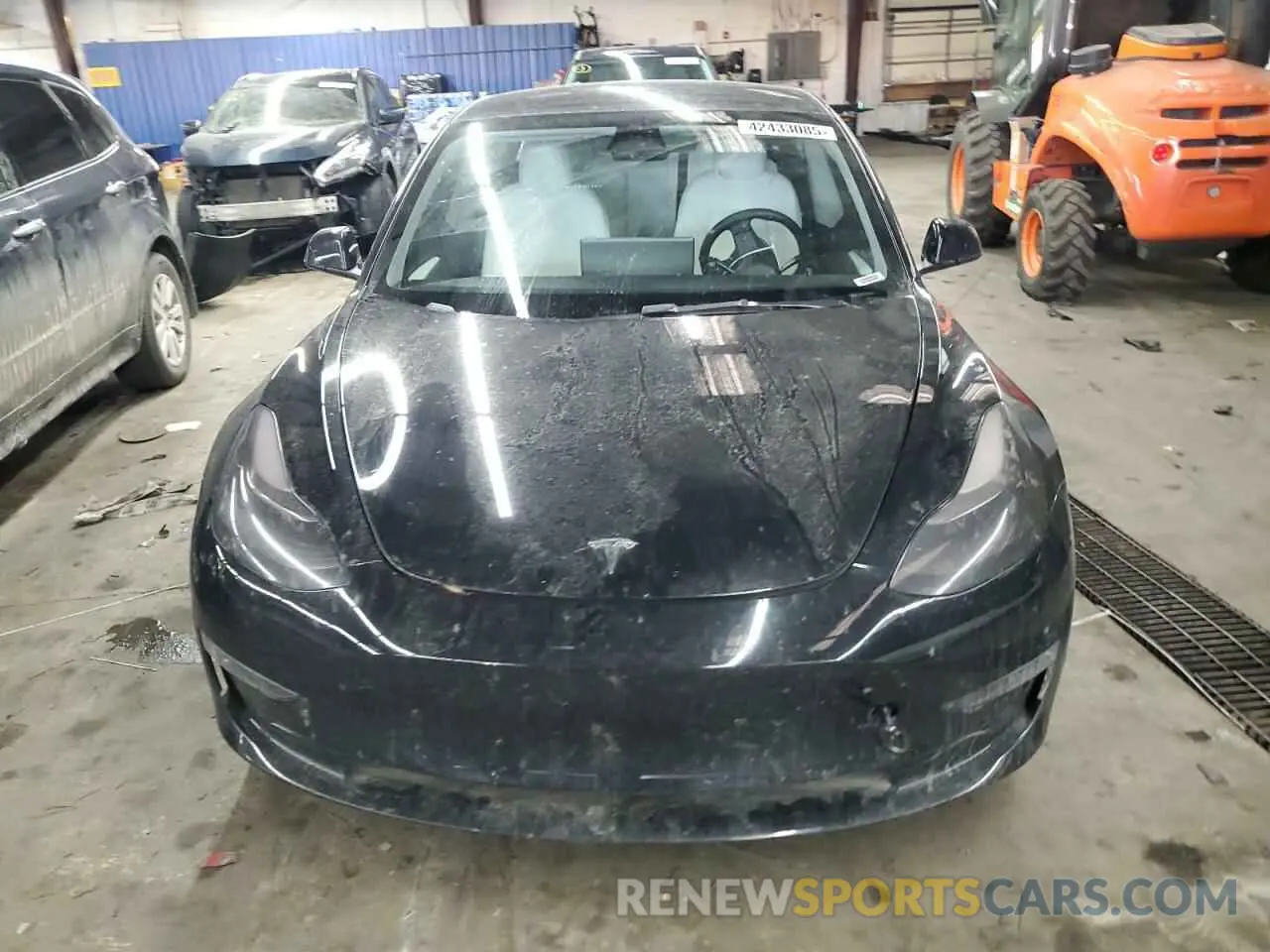 5 fotografías del automóvil dañado 5YJ3E1EB8NF277115 TESLA MODEL 3 2022