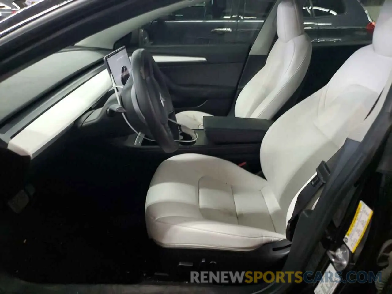 7 fotografías del automóvil dañado 5YJ3E1EB8NF277115 TESLA MODEL 3 2022