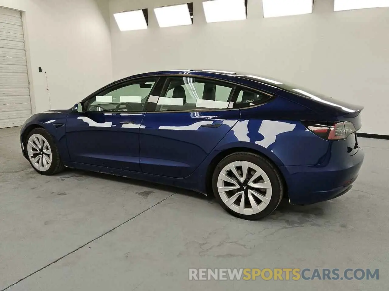 2 fotografías del automóvil dañado 5YJ3E1EB8NF286297 TESLA MODEL 3 2022