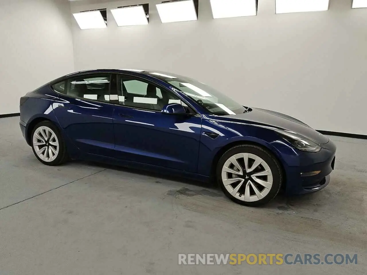 4 fotografías del automóvil dañado 5YJ3E1EB8NF286297 TESLA MODEL 3 2022