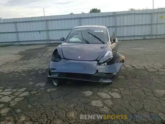 10 fotografías del automóvil dañado 5YJ3E1EB8NF315197 TESLA MODEL 3 2022