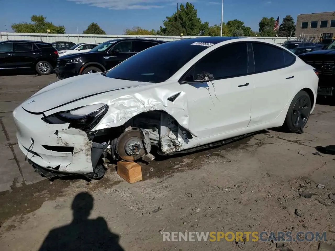 1 fotografías del automóvil dañado 5YJ3E1EB8NF315619 TESLA MODEL 3 2022