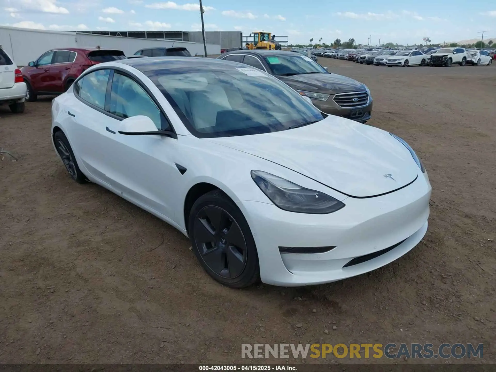 1 fotografías del automóvil dañado 5YJ3E1EB8NF338947 TESLA MODEL 3 2022