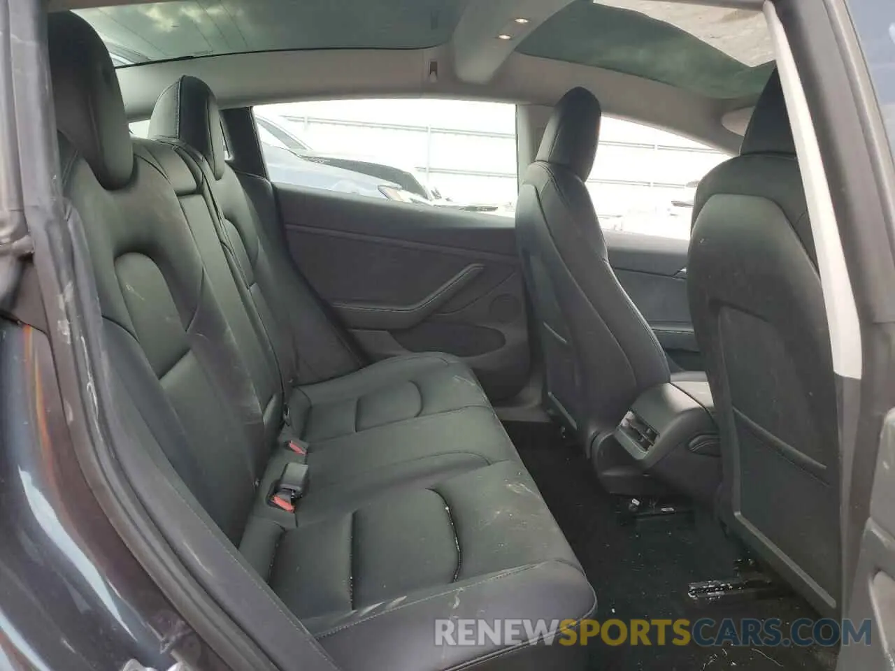 10 fotografías del automóvil dañado 5YJ3E1EB8NF344358 TESLA MODEL 3 2022