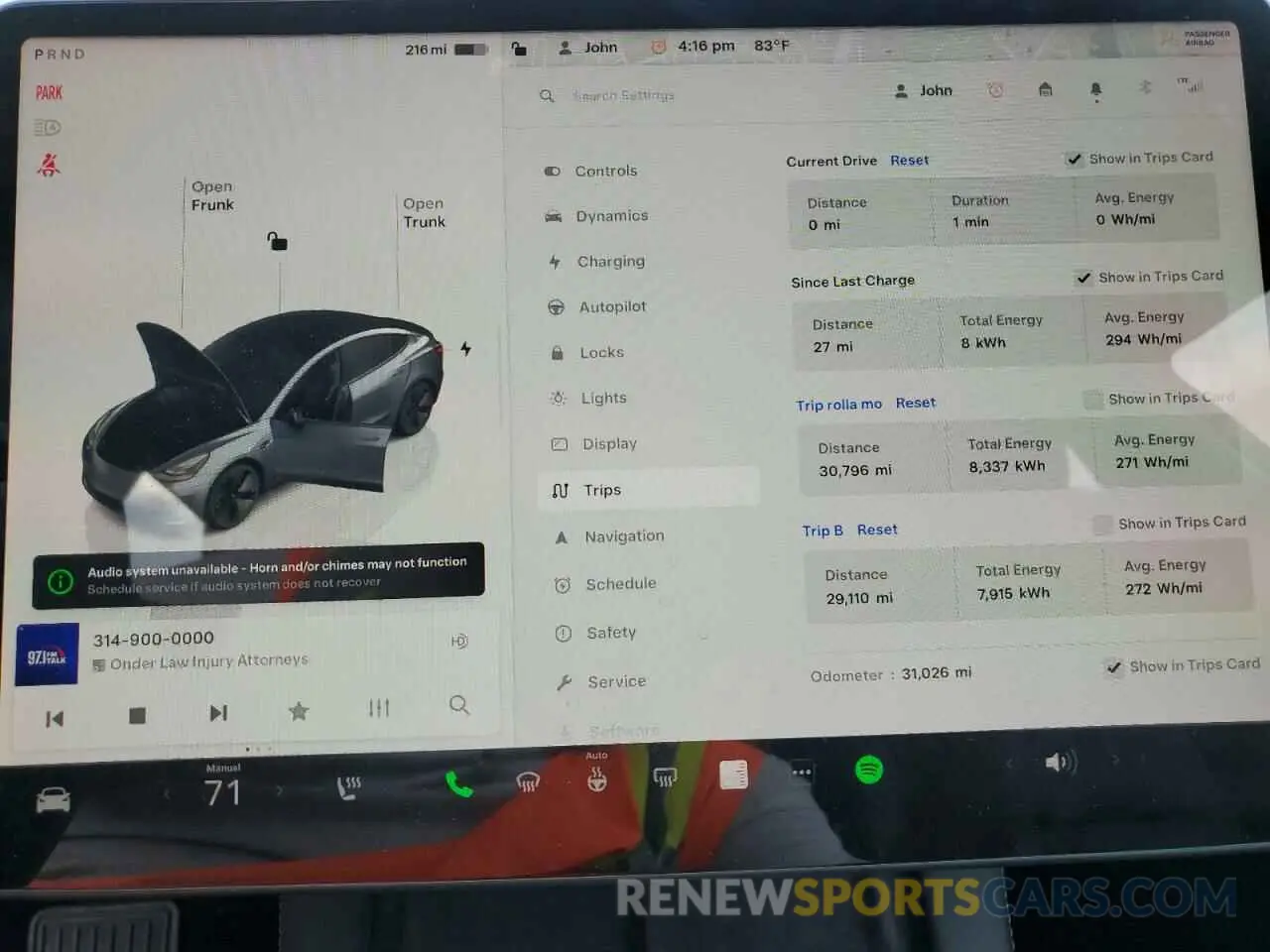 9 fotografías del automóvil dañado 5YJ3E1EB8NF344358 TESLA MODEL 3 2022