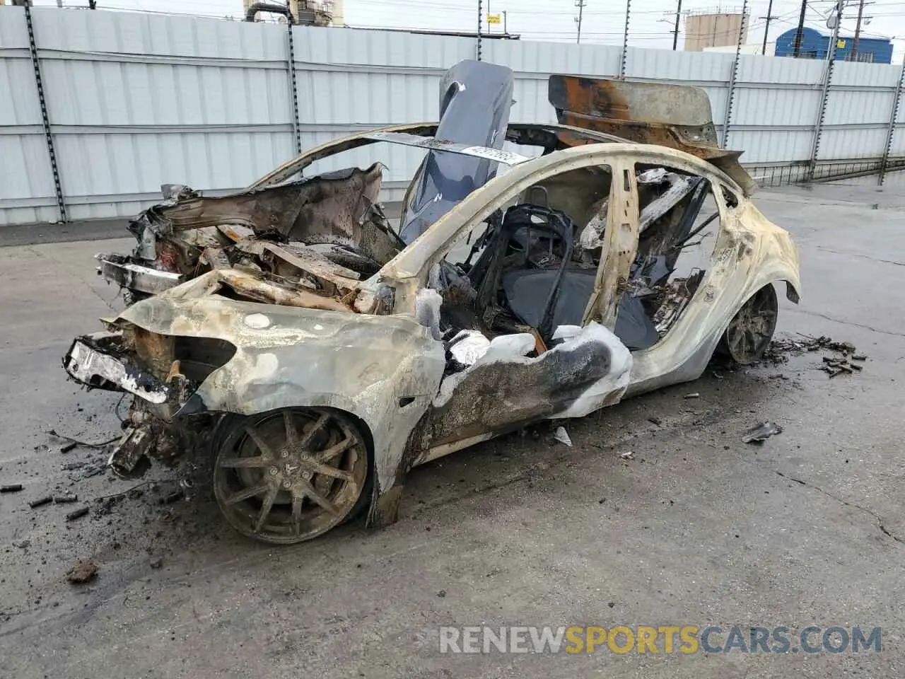 1 fotografías del automóvil dañado 5YJ3E1EB8NF350919 TESLA MODEL 3 2022