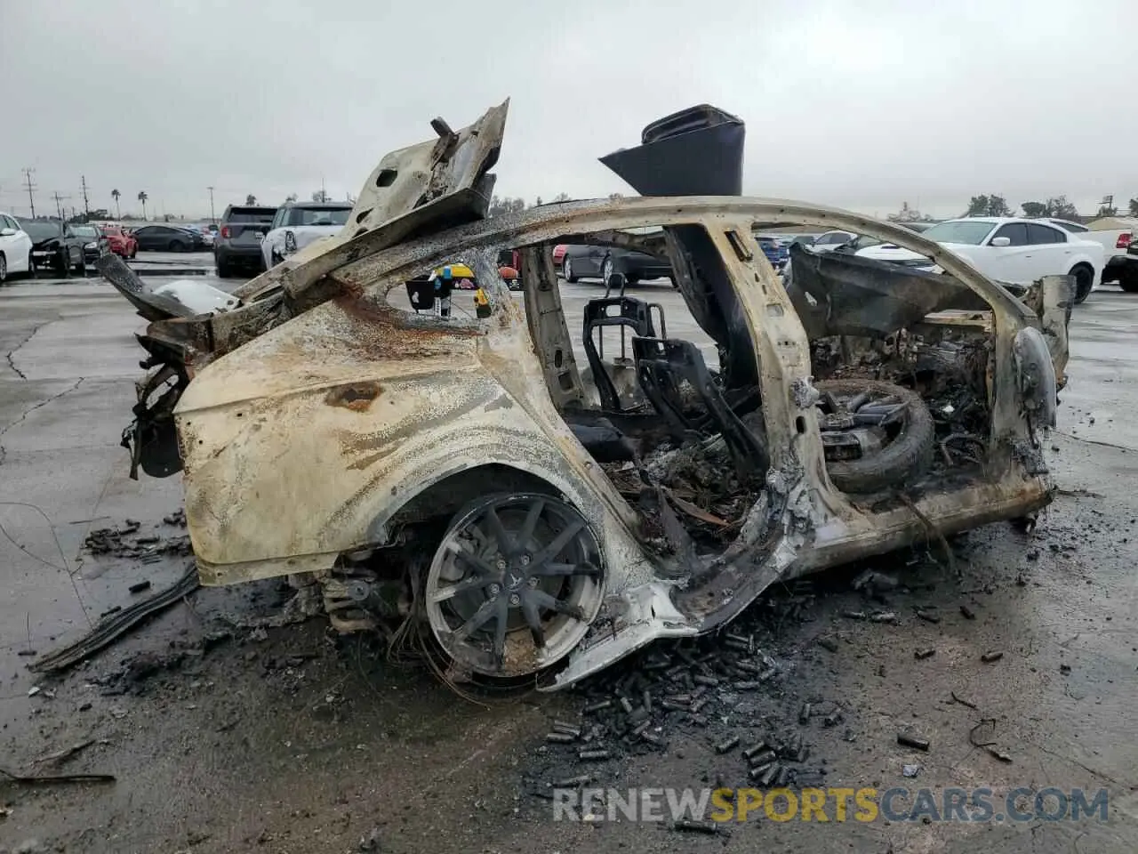 3 fotografías del automóvil dañado 5YJ3E1EB8NF350919 TESLA MODEL 3 2022