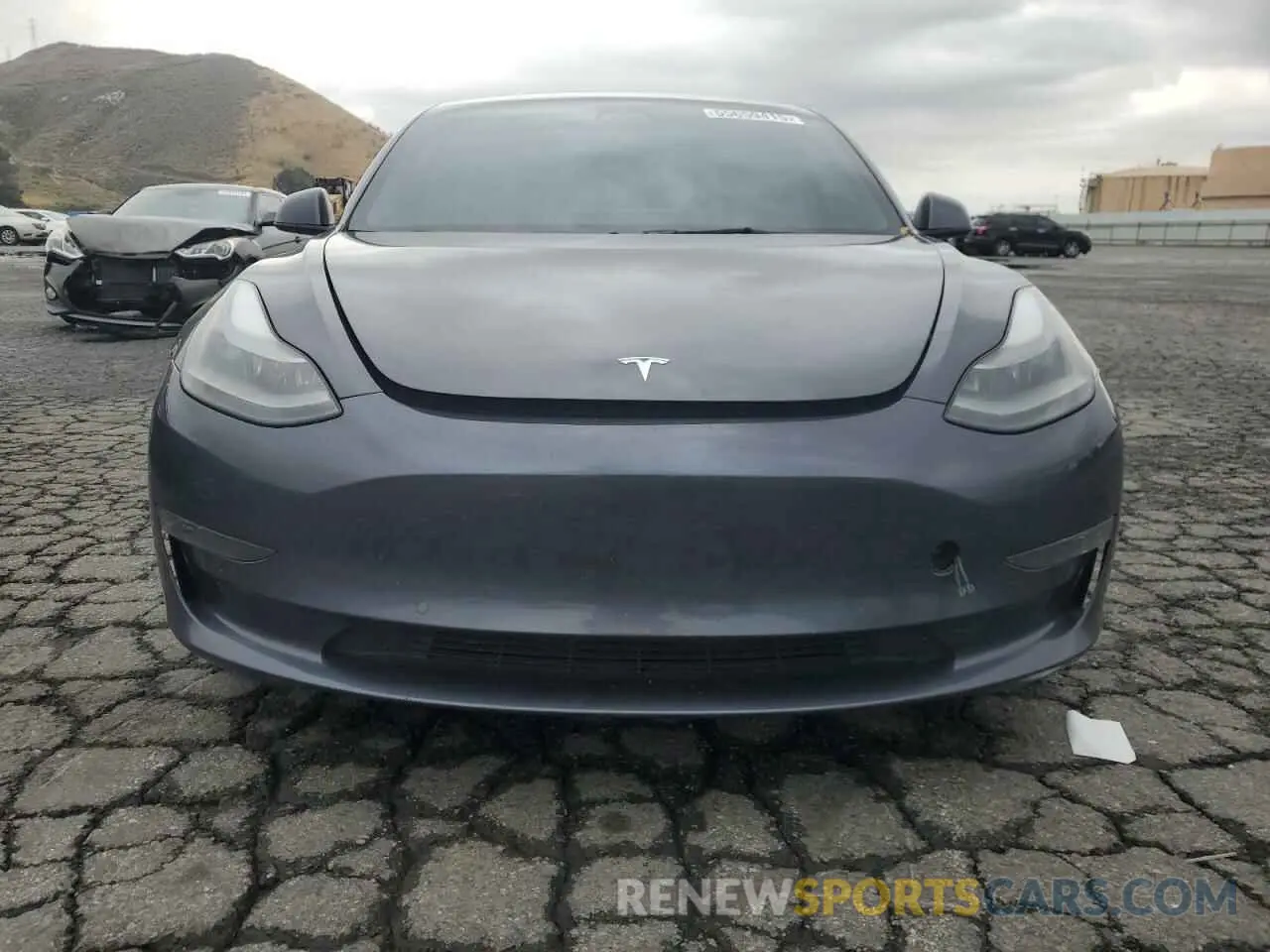 5 fotografías del automóvil dañado 5YJ3E1EB9NF117339 TESLA MODEL 3 2022