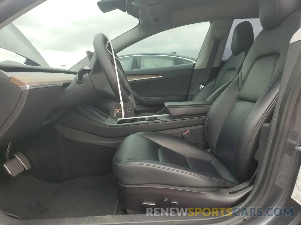 7 fotografías del automóvil dañado 5YJ3E1EB9NF117339 TESLA MODEL 3 2022