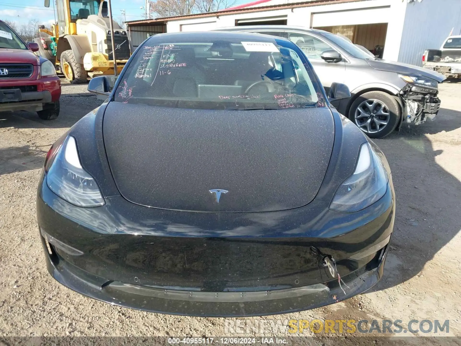 12 fotografías del automóvil dañado 5YJ3E1EB9NF121889 TESLA MODEL 3 2022