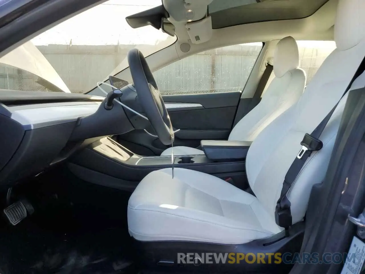 7 fotografías del automóvil dañado 5YJ3E1EB9NF128356 TESLA MODEL 3 2022