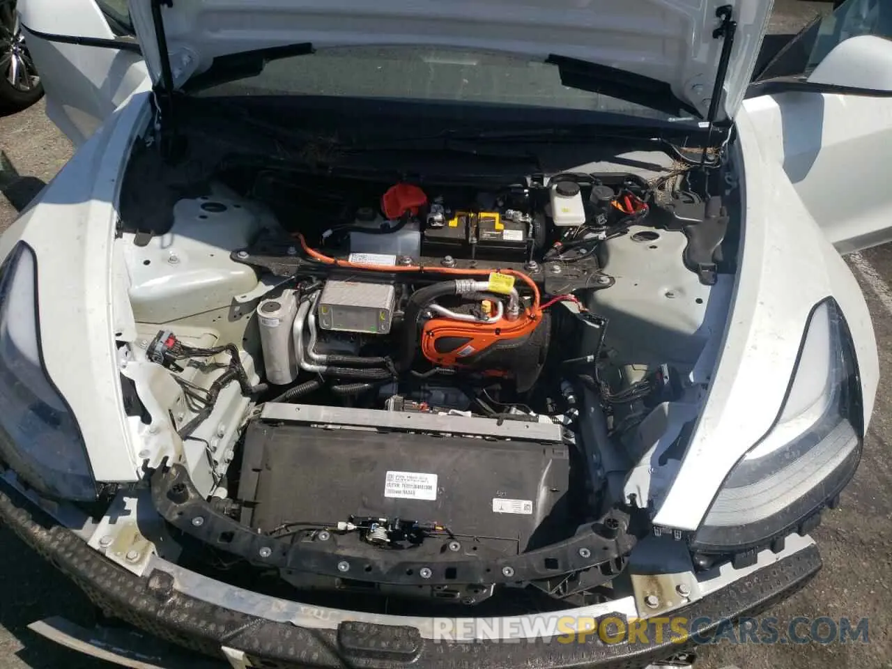 7 fotografías del automóvil dañado 5YJ3E1EB9NF144654 TESLA MODEL 3 2022