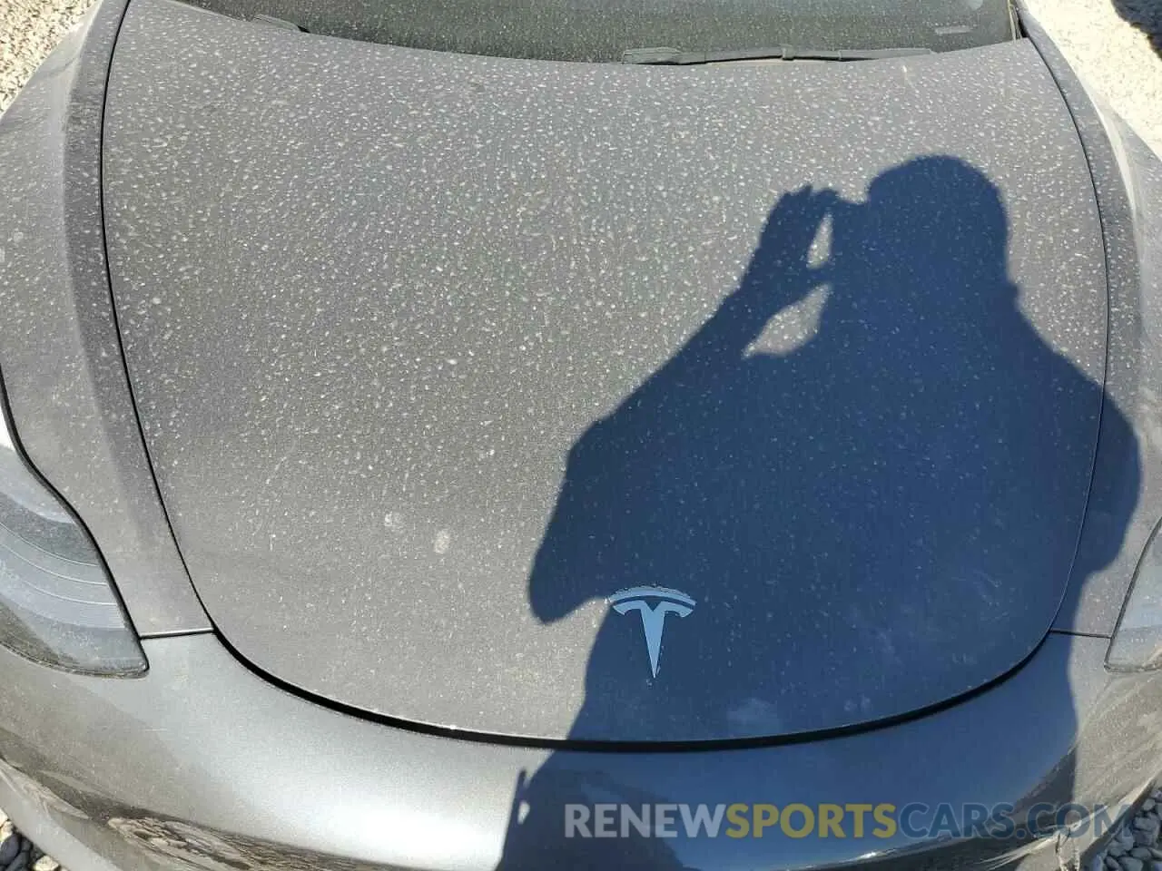 11 fotografías del automóvil dañado 5YJ3E1EB9NF158876 TESLA MODEL 3 2022