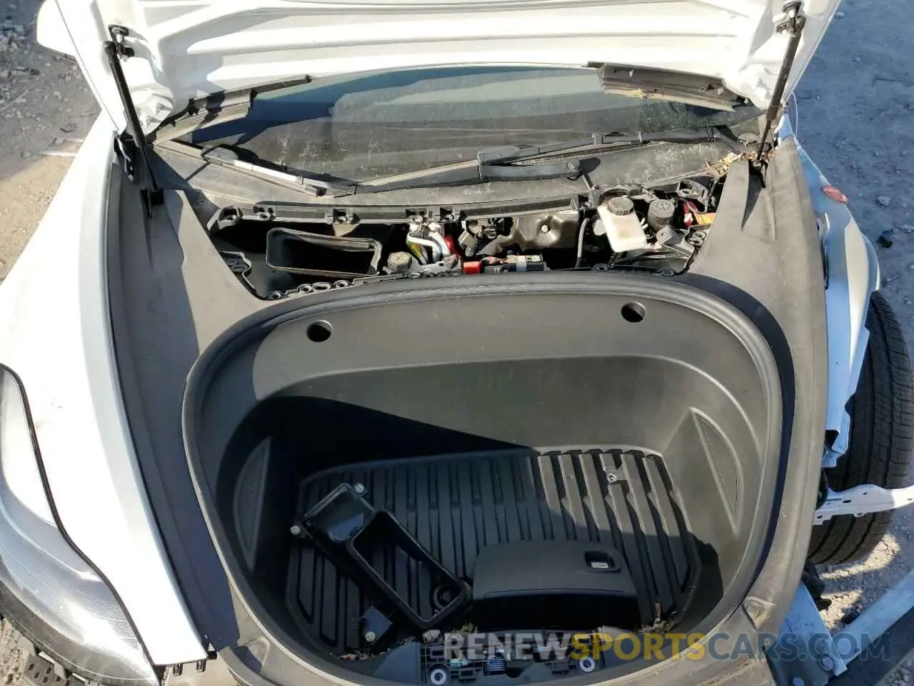 11 fotografías del automóvil dañado 5YJ3E1EB9NF169974 TESLA MODEL 3 2022