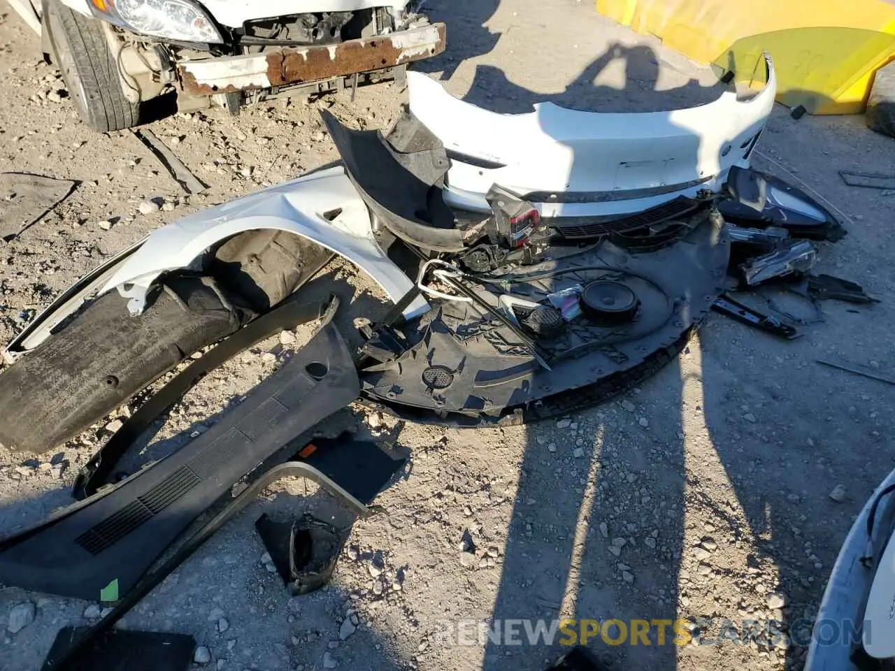 12 fotografías del automóvil dañado 5YJ3E1EB9NF169974 TESLA MODEL 3 2022