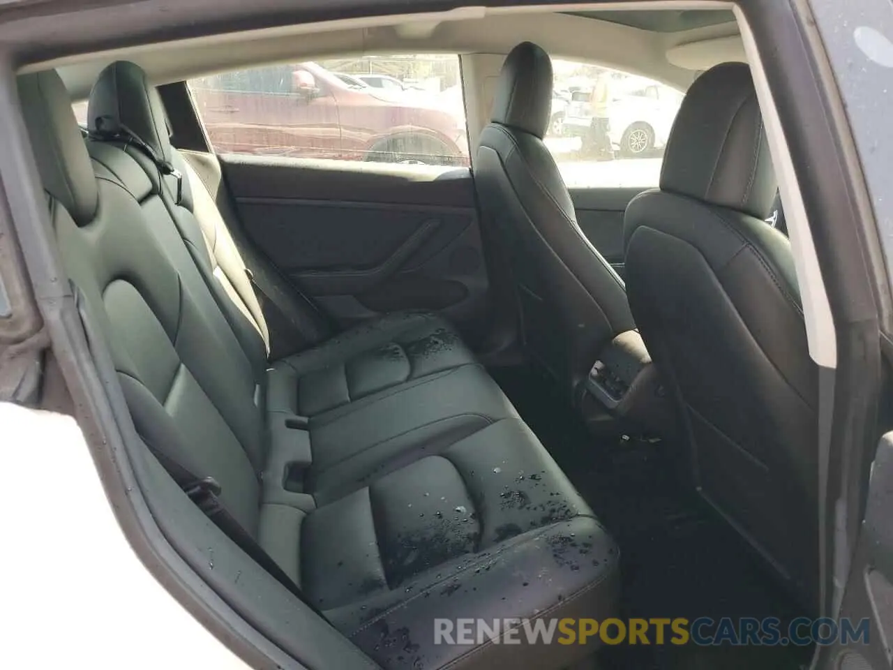 10 fotografías del automóvil dañado 5YJ3E1EB9NF173779 TESLA MODEL 3 2022