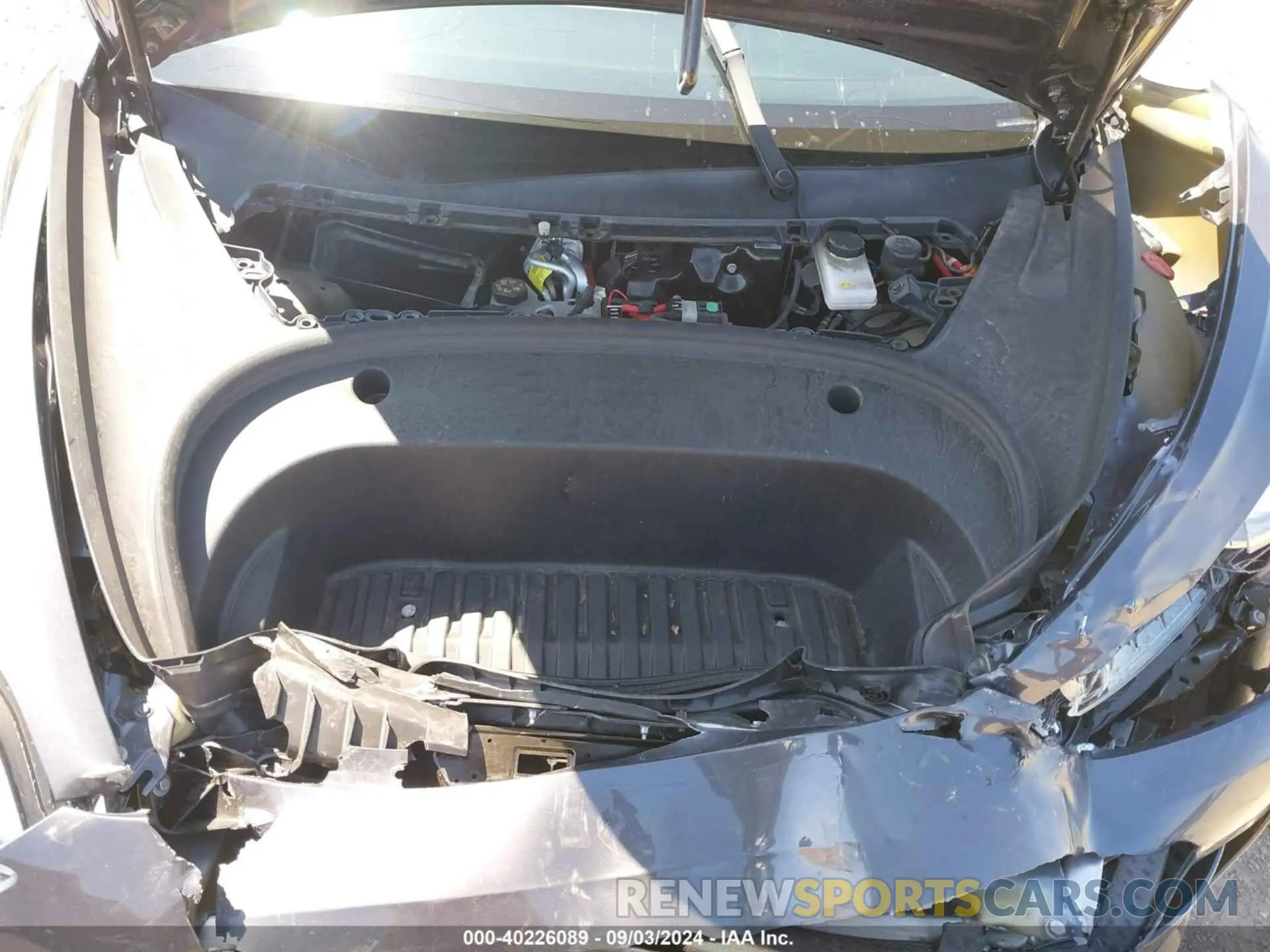 10 fotografías del automóvil dañado 5YJ3E1EB9NF184247 TESLA MODEL 3 2022