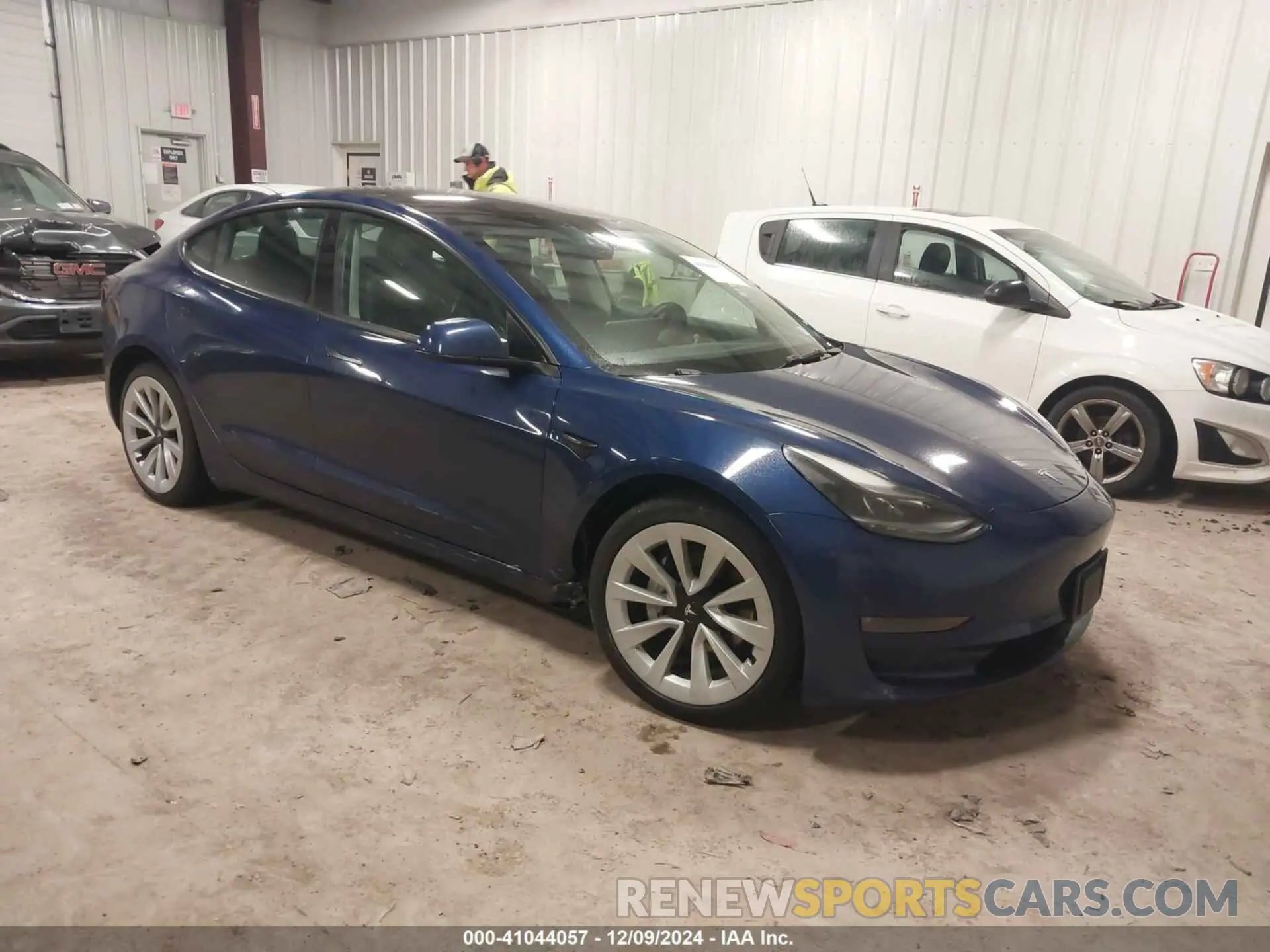 1 fotografías del automóvil dañado 5YJ3E1EB9NF186113 TESLA MODEL 3 2022