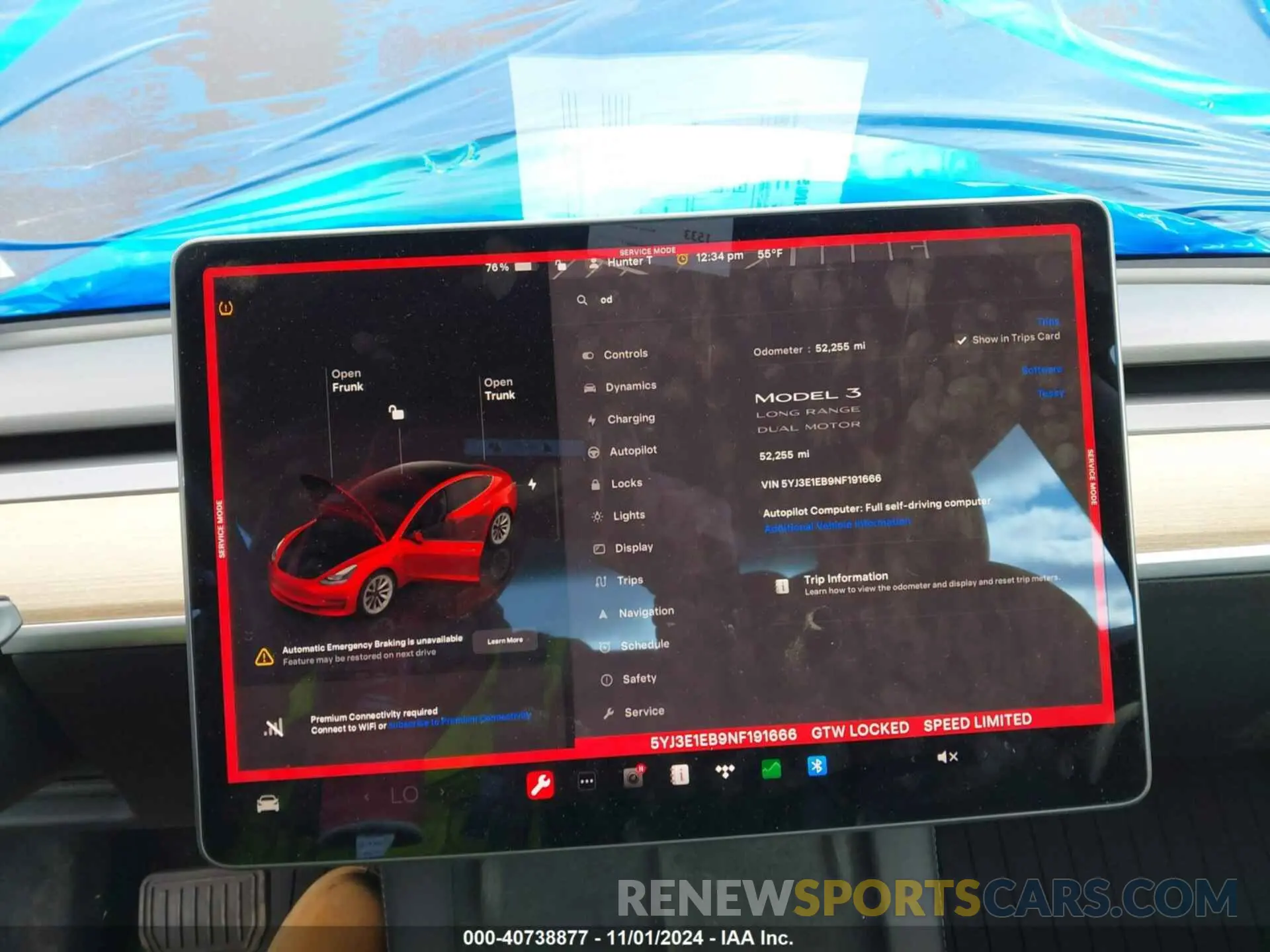19 fotografías del automóvil dañado 5YJ3E1EB9NF191666 TESLA MODEL 3 2022