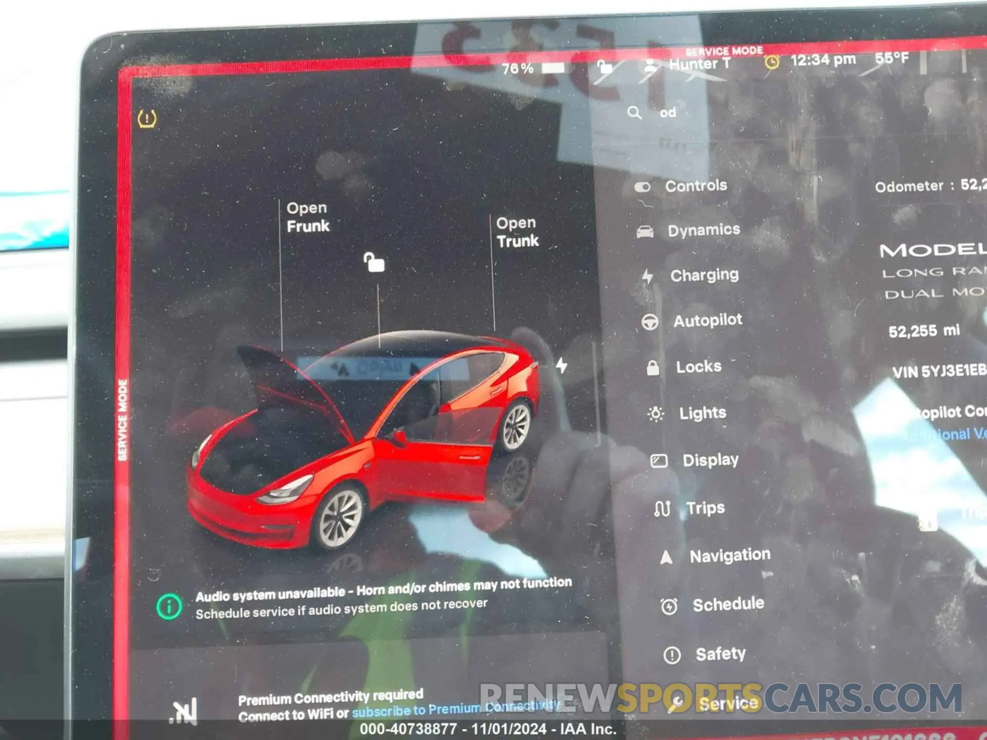 7 fotografías del automóvil dañado 5YJ3E1EB9NF191666 TESLA MODEL 3 2022