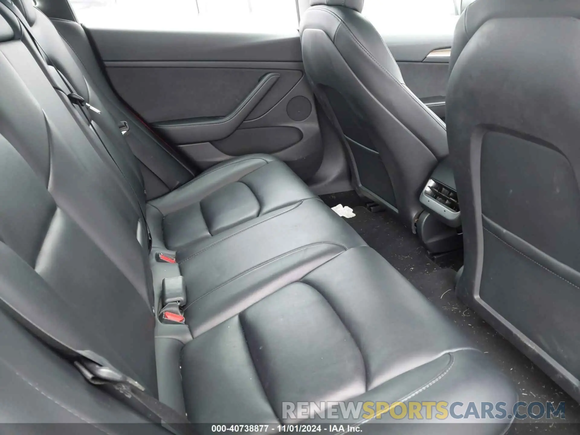 8 fotografías del automóvil dañado 5YJ3E1EB9NF191666 TESLA MODEL 3 2022