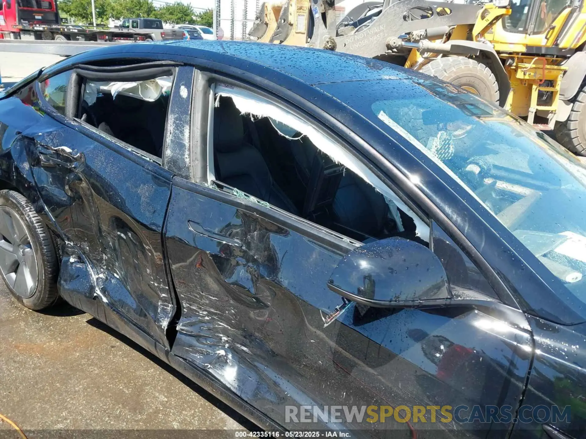 12 fotografías del automóvil dañado 5YJ3E1EB9NF192719 TESLA MODEL 3 2022