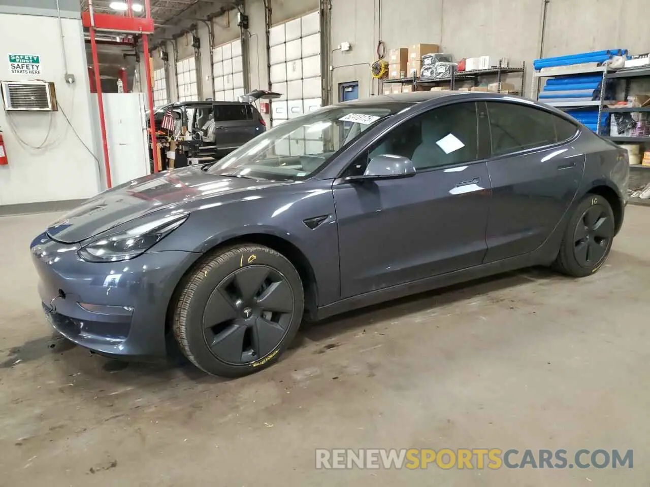 1 fotografías del automóvil dañado 5YJ3E1EB9NF199184 TESLA MODEL 3 2022