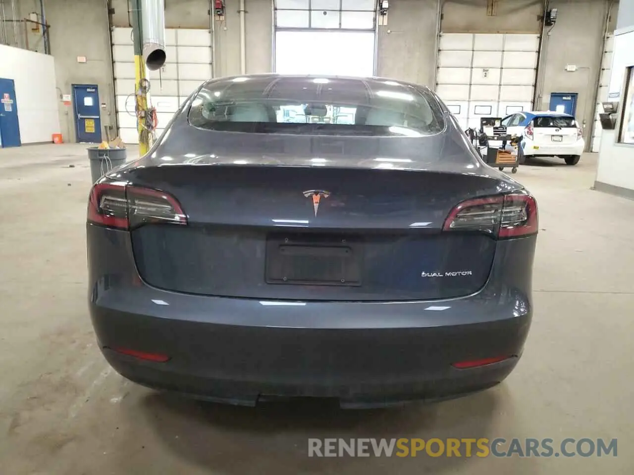 6 fotografías del automóvil dañado 5YJ3E1EB9NF199184 TESLA MODEL 3 2022